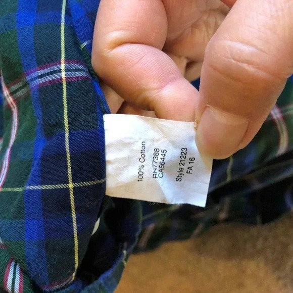 J.Crew Boy Dress shirt Size L - Picture 4 of 4